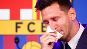 Football Transfert : Messi quitte le Barça dans la douleur